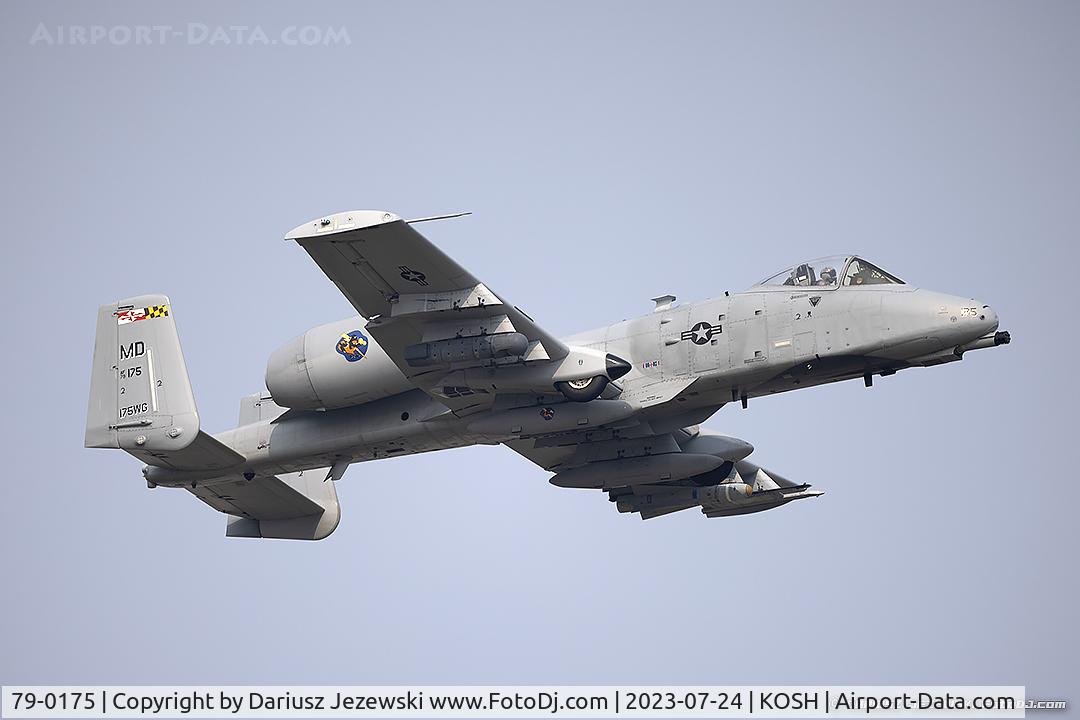 79-0175, 1979 Fairchild Republic A-10C Thunderbolt II C/N A10-0439, A-10C Thunderbolt 79-0175 MD from 104th FS 175th WG Martin State Airport, MD
