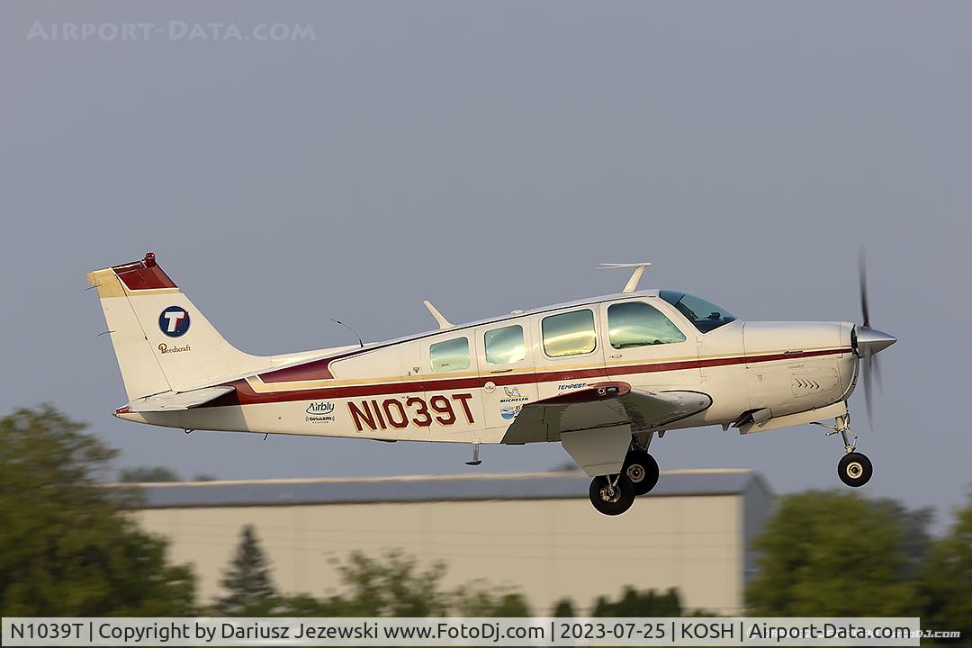 N1039T, 1977 Beech A36 Bonanza 36 C/N E-1059, Beech A36 Bonanza  C/N E-1059, N1039T