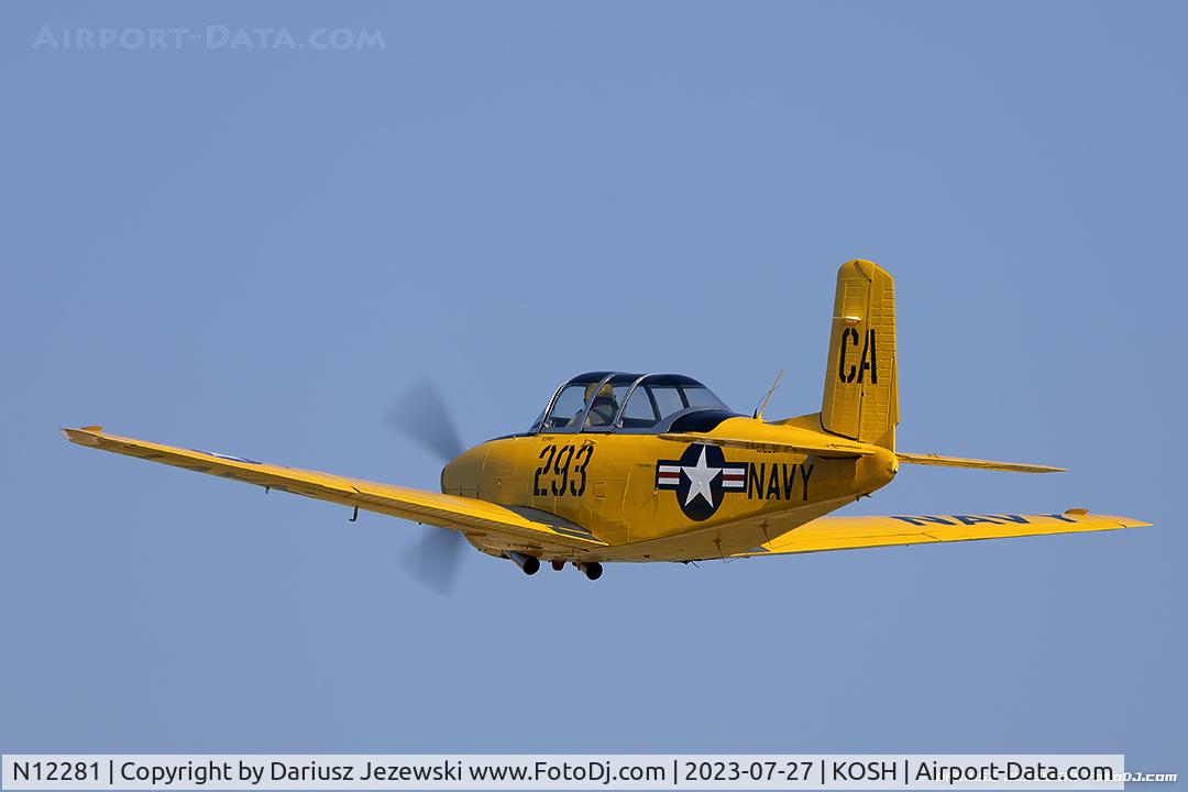 N12281, 1955 Beech T-34A (A45) Mentor Mentor C/N G-293, Beech A45 (T-34A) Mentor  C/N G-293, N12281
