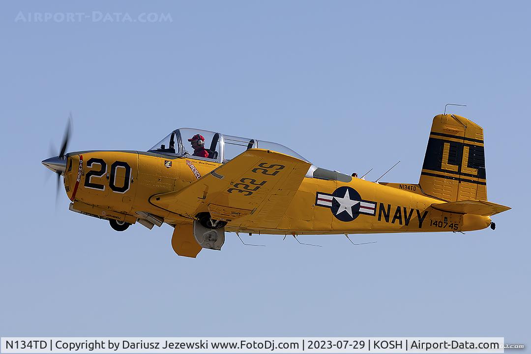 N134TD, Beech T-34B C/N BG-79, Beech T-34B Mentor  C/N BG-79, N134TD