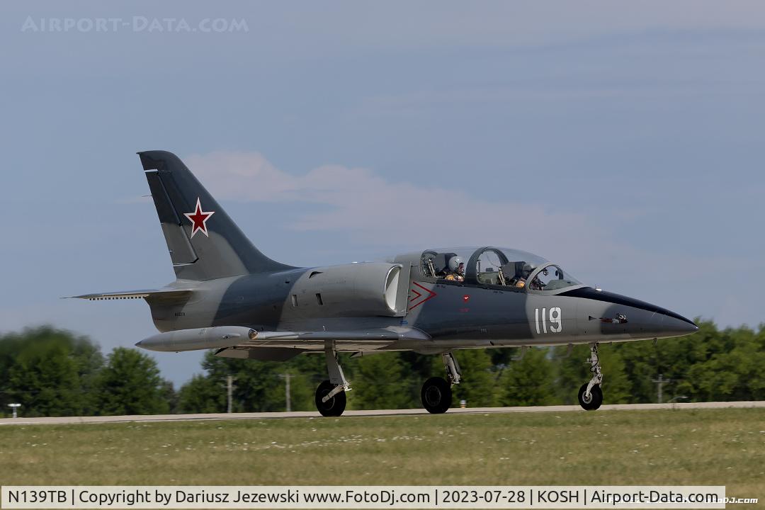 N139TB, 1984 Aero L-39 Albatros C/N 432919, Aero Vodochody L-39 Albatros  C/N 432919, NX139TB