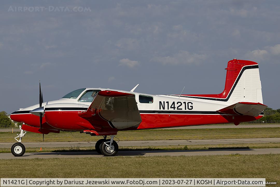 N1421G, 1962 Beech D50E Twin Bonanza C/N DH-333, Beech D50E Twin Bonanza  C/N DH-333, N1421G