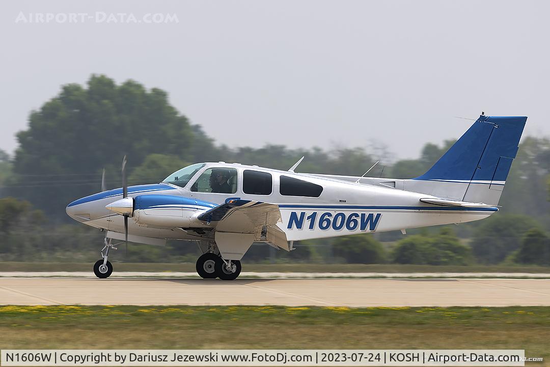 N1606W, 1972 Beech 95-B55 (T42A) Baron C/N TC-1467, Beech 95-B55 Baron (T42A)  C/N TC-1467, N1606W