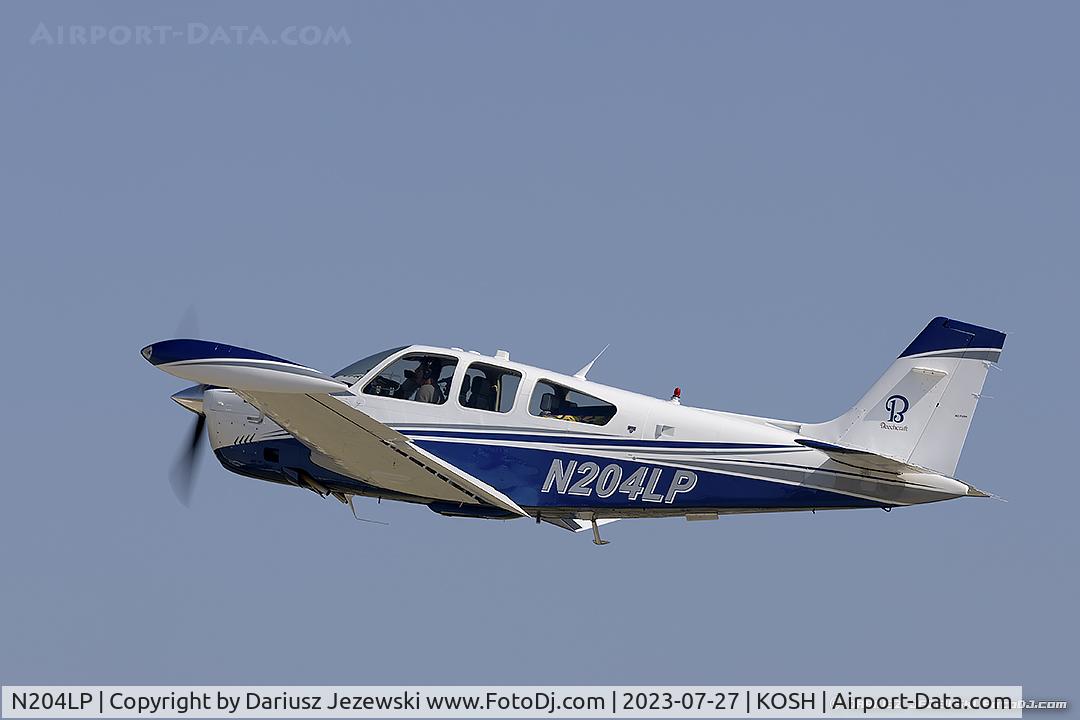 N204LP, 1988 Beech F33A Bonanza C/N CE-1262, Beech F33A Bonanza  C/N CE-1262, N204LP