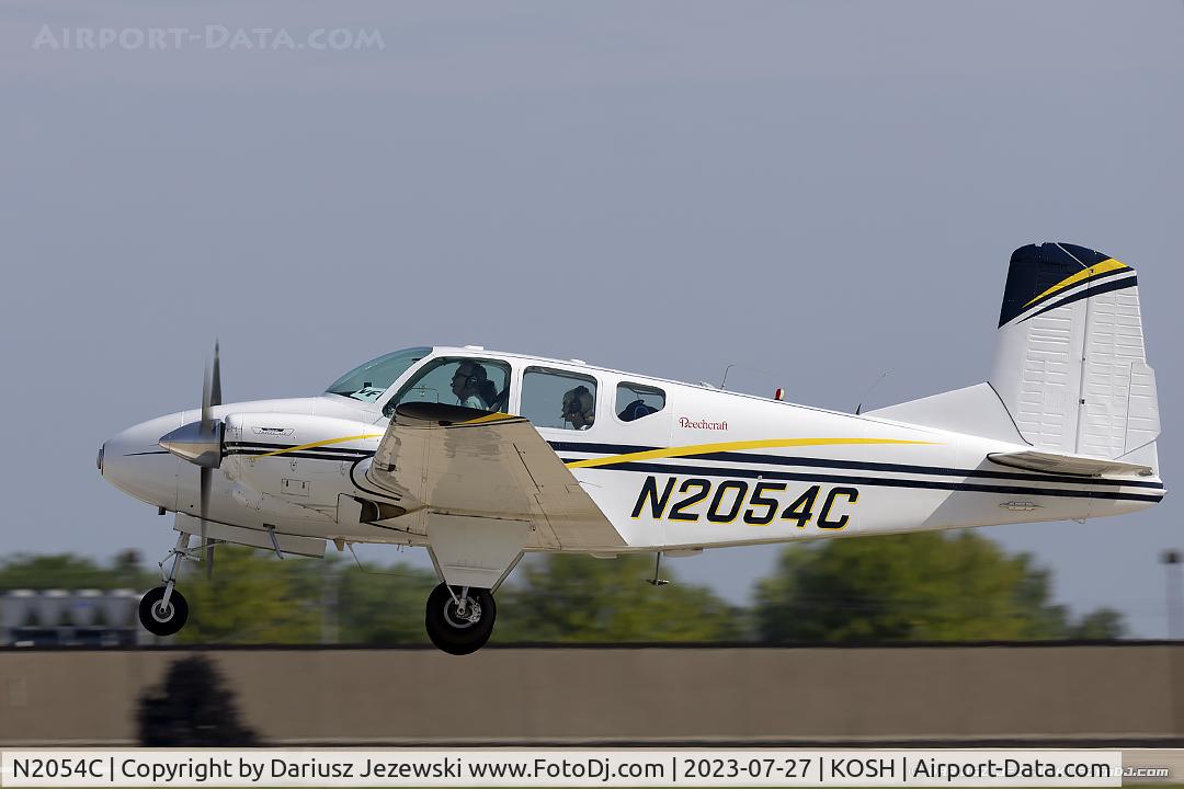 N2054C, 1959 Beech 95 Travel Air C/N TD-245, Beech 95 Travel Air  C/N TD-245, N2054C