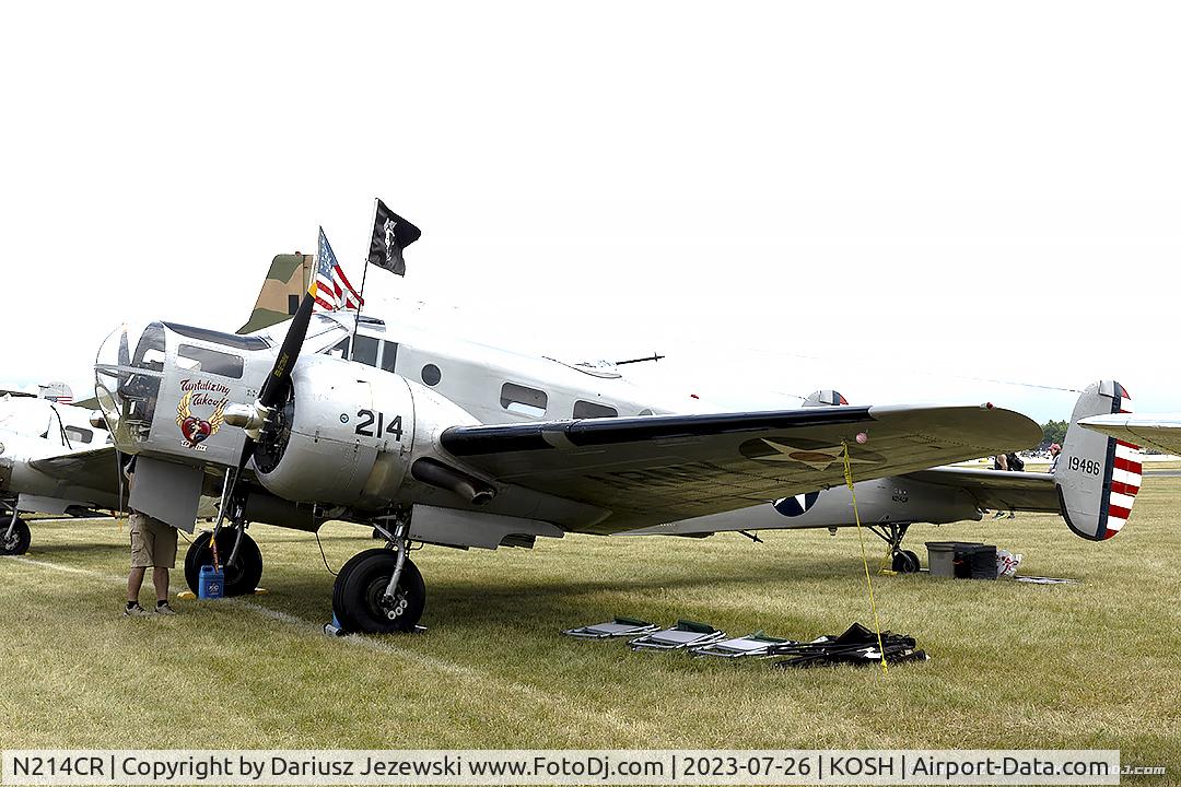 N214CR, 1958 Beech AT-11 Kansan C/N 912, Beech AT-11 Kansas 