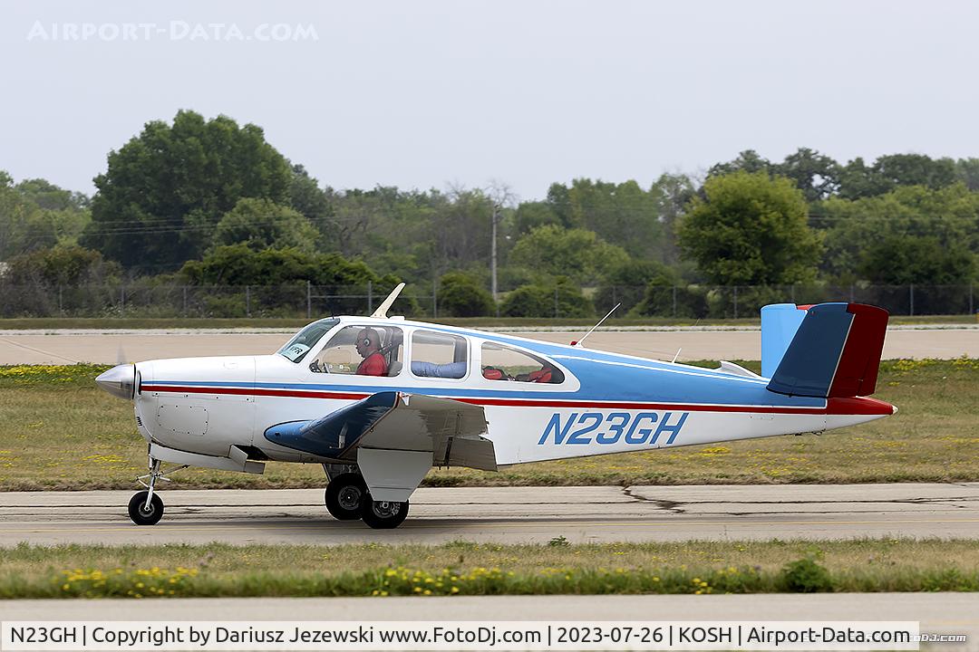 N23GH, 1950 Beech B35 Bonanza C/N D-2435, Beech B35 Bonanza  C/N D-2435, N23GH