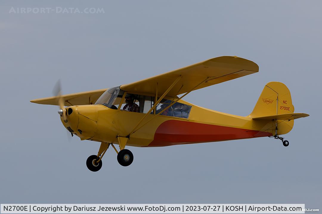 N2700E, 1946 Aeronca 7AC Champion C/N 7AC-6280, Aeronca 7AC Champion  C/N 7AC-6280, NC2700E