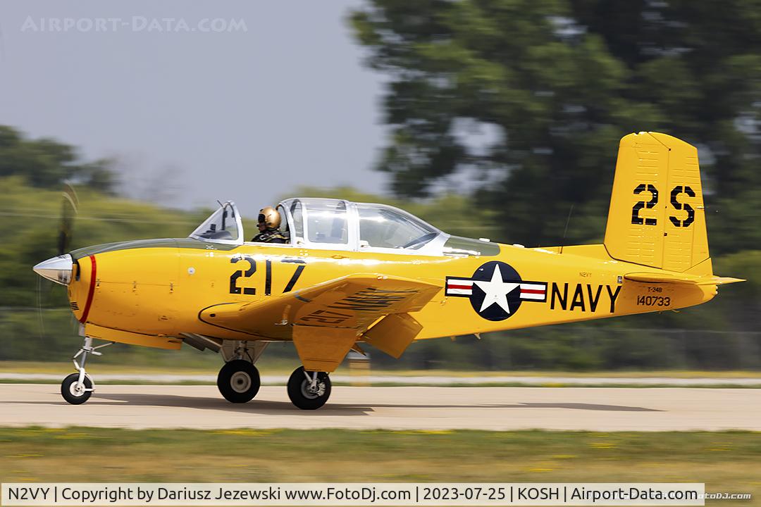 N2VY, 1955 Beech D-45 (T-34B) Mentor C/N BG-67, Beech D45 (T-34B) Mentor  C/N BG-67, N2VY