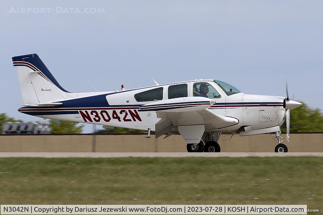 N3042N, 1987 Beech F33A Bonanza C/N CE-1113, Beech F33A Bonanza  C/N CE-1113, N3042N