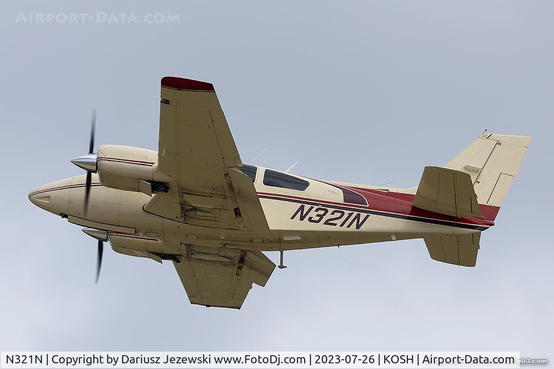 N321N, 1968 Beech D55 Baron C/N TE-583, Beech D55 Baron  C/N TE-583, N321N