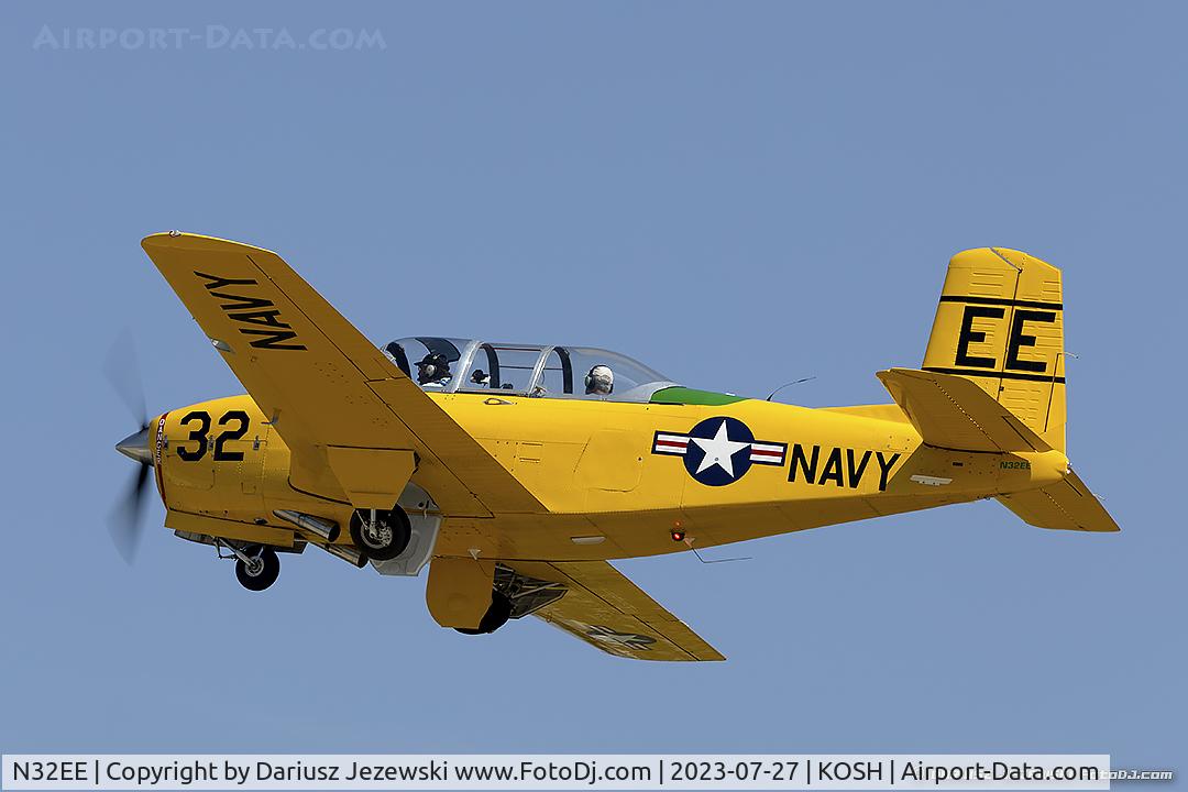 N32EE, 1953 Beech (CCF) T-34A (A45) Mentor C/N CCF34-61, Beech A45 (T-34A) Mentor  C/N CCF34-61, N32EE