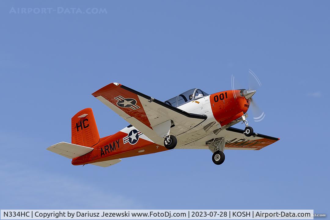 N334HC, Beech (CCF) T-34A (A45) Mentor C/N CCF34-69, Beech A45 (T-34A) Mentor  C/N 34-69 , N334HC