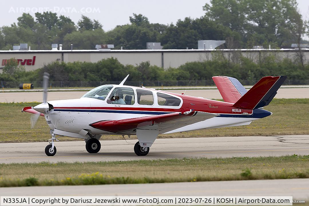 N335JA, 1964 Beech S35 Bonanza C/N D-7576, Beech S35 Bonanza  C/N D-7576, N335JA