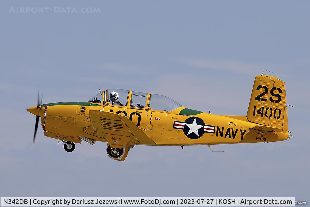 N342DB, 1999 Beech T-34A Mentor Mentor C/N G-107, Beech A45 (T-34A) Mentor  C/N G-107, N342DB