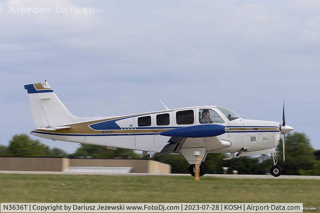N3636T, Beech A36TC Bonanza 36 C/N EA-18, Beech A36TC Bonanza 36  C/N EA-18, N3636T