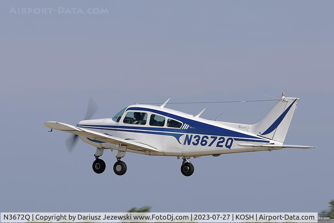 N3672Q, 1967 Beech A23-24 Musketeer Super III C/N MA-262, Beech A23-24 Musketeer Super III  C/N MA-262, N3672Q