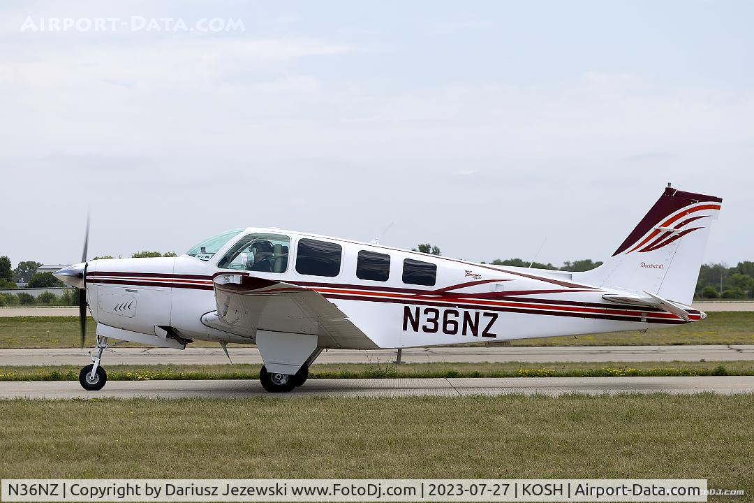 N36NZ, Beech A36 Bonanza 36 C/N E1843, Beech A36 Bonanza  C/N E1843, N36NZ