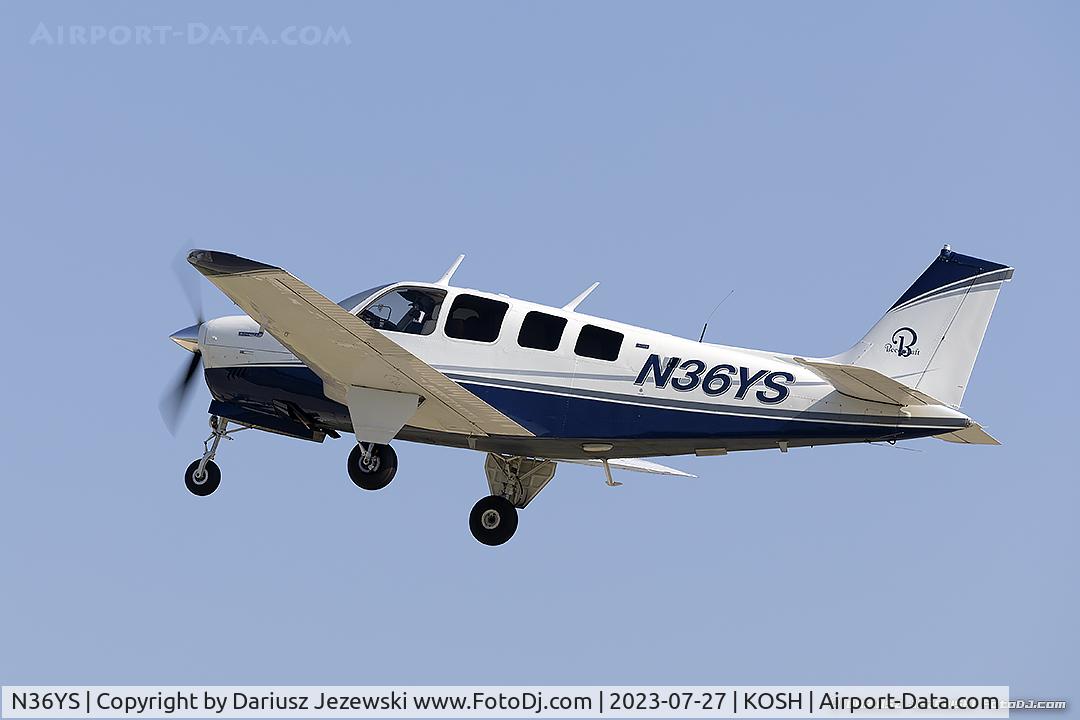 N36YS, 1974 Beechcraft A36 Bonanza C/N E-549, Beech A36 Bonanza  C/N E-549 , N36YS