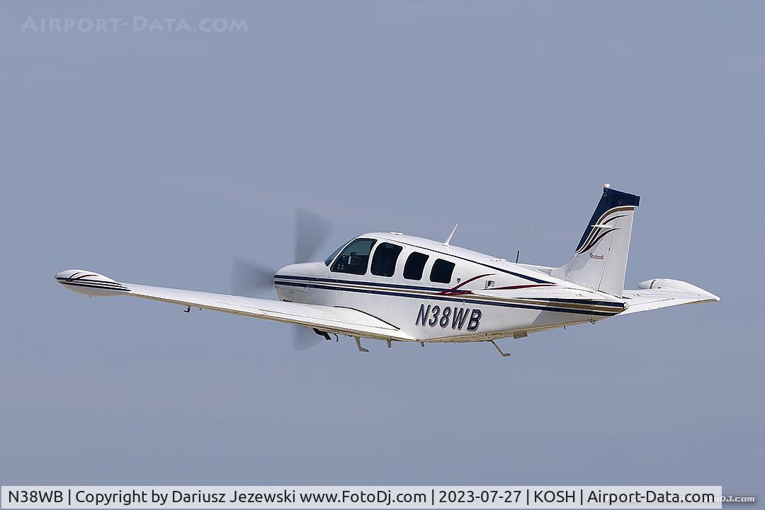 N38WB, 1980 Beech A36 Bonanza 36 C/N E-1780, Beech A36 Bonanza 36  C/N E-1780, N38WB