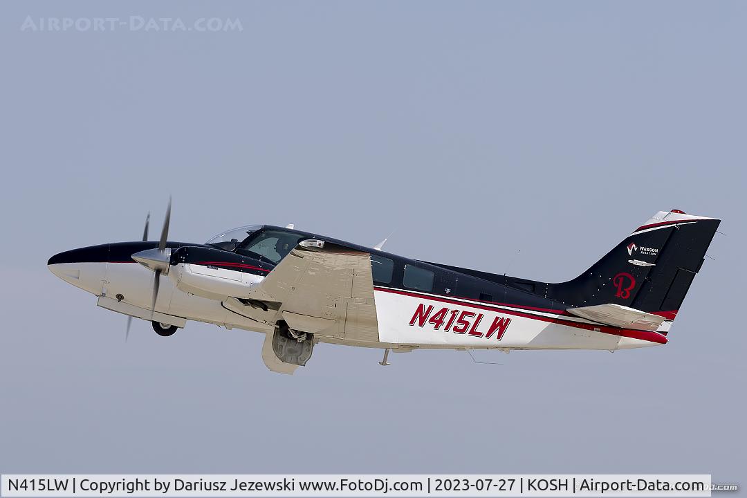 N415LW, 1984 Beech 58 Baron C/N TH-1417, Beech 58 Baron  C/N TH-1417, N415LW