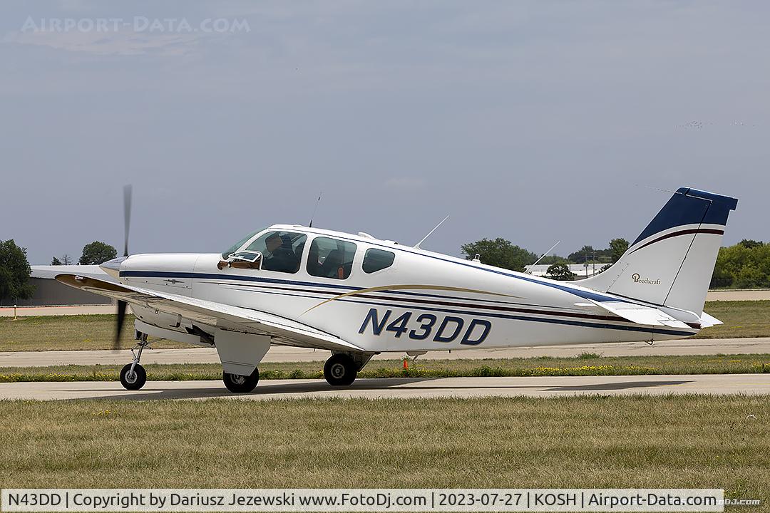 N43DD, 1960 Beech 35-33 Debonair C/N CD-244, Beech 35-33 Debonair  C/N CD-244, N43DD