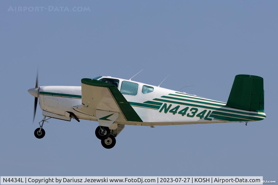 N4434L, 1956 Beech G35 Bonanza C/N D-4600, Beech G35 Bonanza  C/N D-4600, N4434L