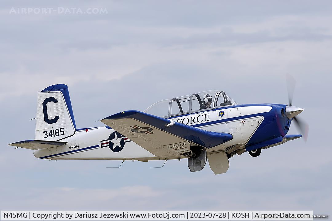 N45MG, Beech T-34A (A45) Mentor C/N G-285, Beech T-34A Mentor  C/N G-285, N45MG