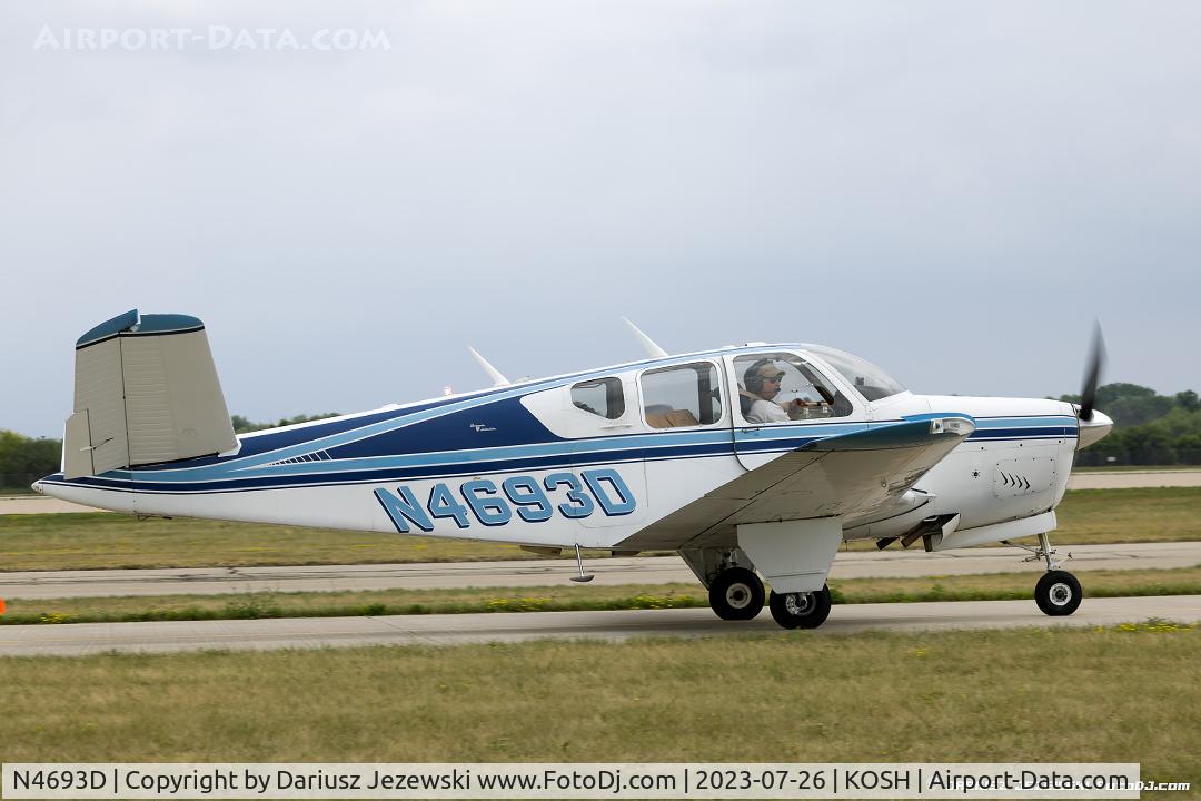 N4693D, 1957 Beech H35 Bonanza C/N D-4906, Beech H35 Bonanza  C/N D-4906, N4693D