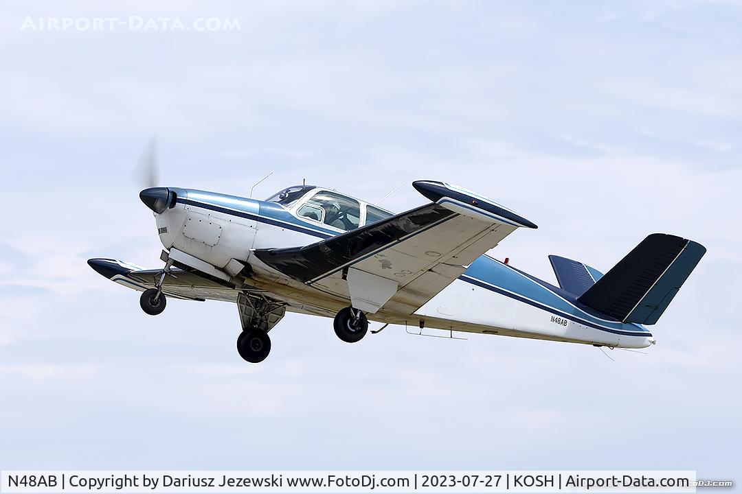 N48AB, 1954 Beech E35 C/N D-3769, Beech E35 Bonanza  C/N D-3769 , N48AB