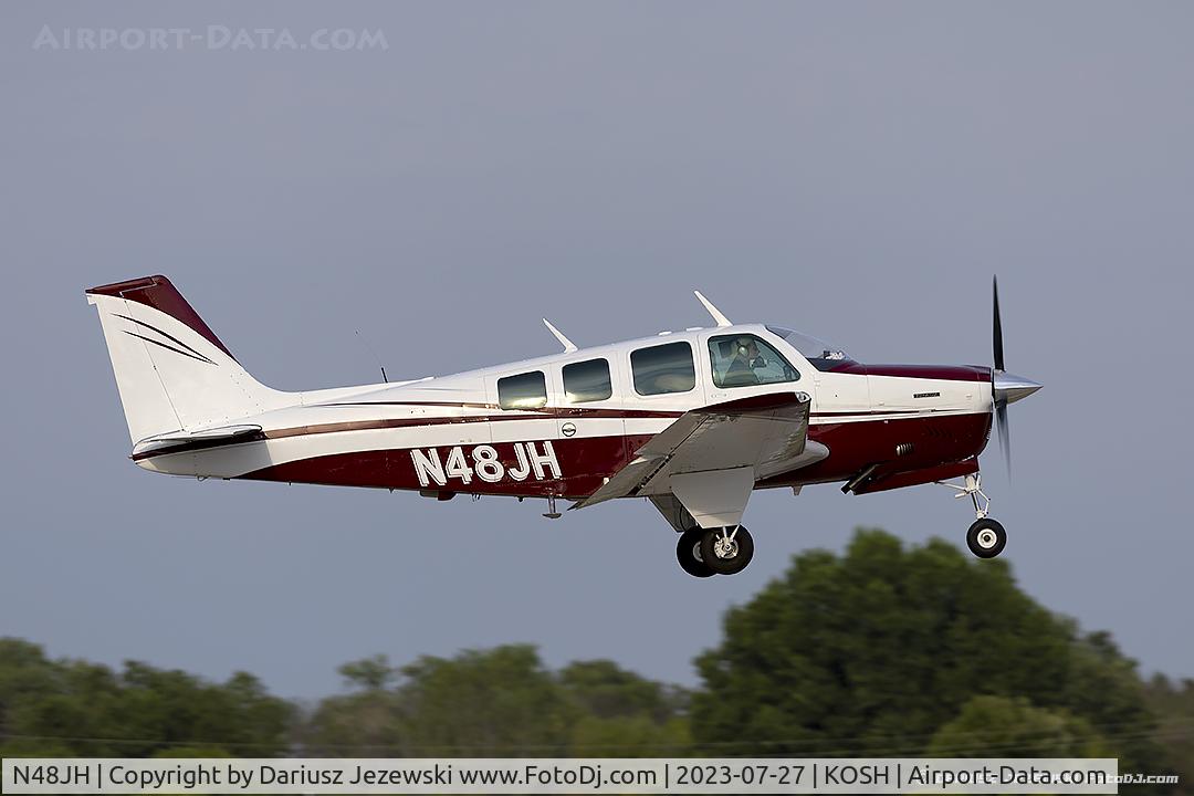 N48JH, 1971 Beech A36 Bonanza 36 C/N E-297, Beech A36 Bonanza  C/N E-297, N48JH