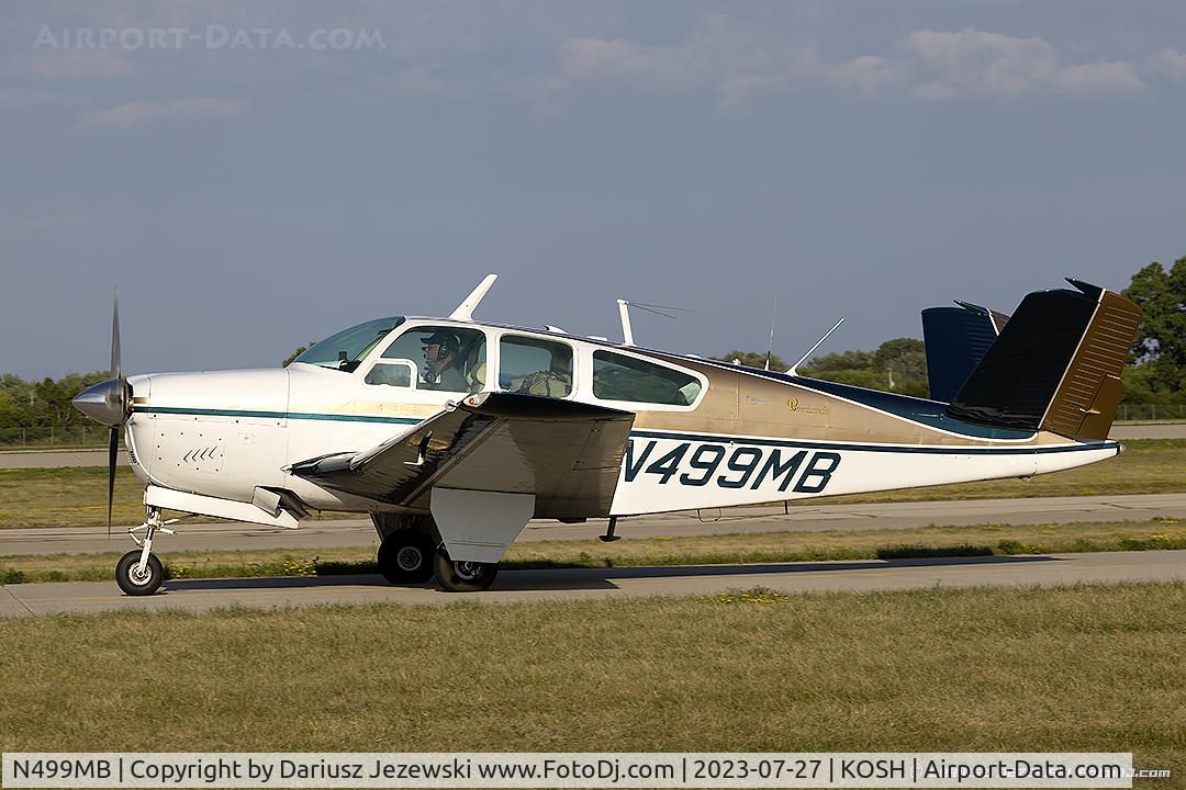 N499MB, 1964 Beech S35 Bonanza C/N D-7587, Beech S35 Bonanza  C/N D-7587, N499MB