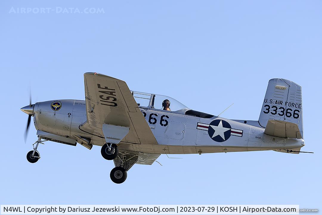 N4WL, Beech T-34A (A45) Mentor Mentor C/N G-127, Beech A45 (T-34A) Mentor  C/N G-127, N4WL