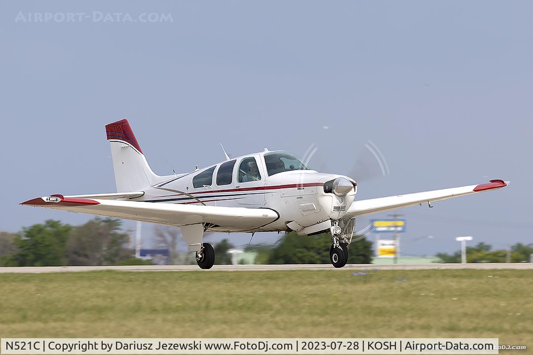 N521C, 1987 Beech F33A Bonanza C/N CE-1119, Beech F33A Bonanza  C/N CE-1119, N521C
