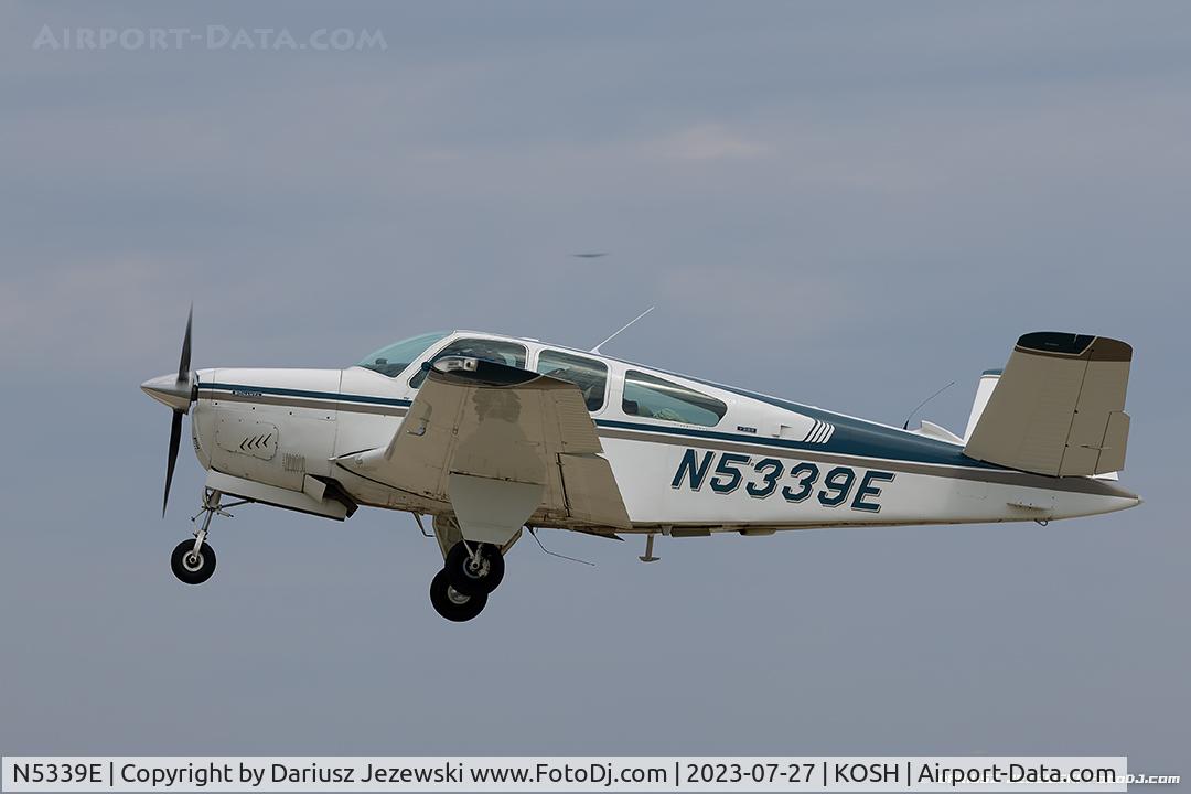N5339E, 1959 Beech K35 Bonanza C/N D-5822, Beech K35 Bonanza  C/N D-5822, N5339E