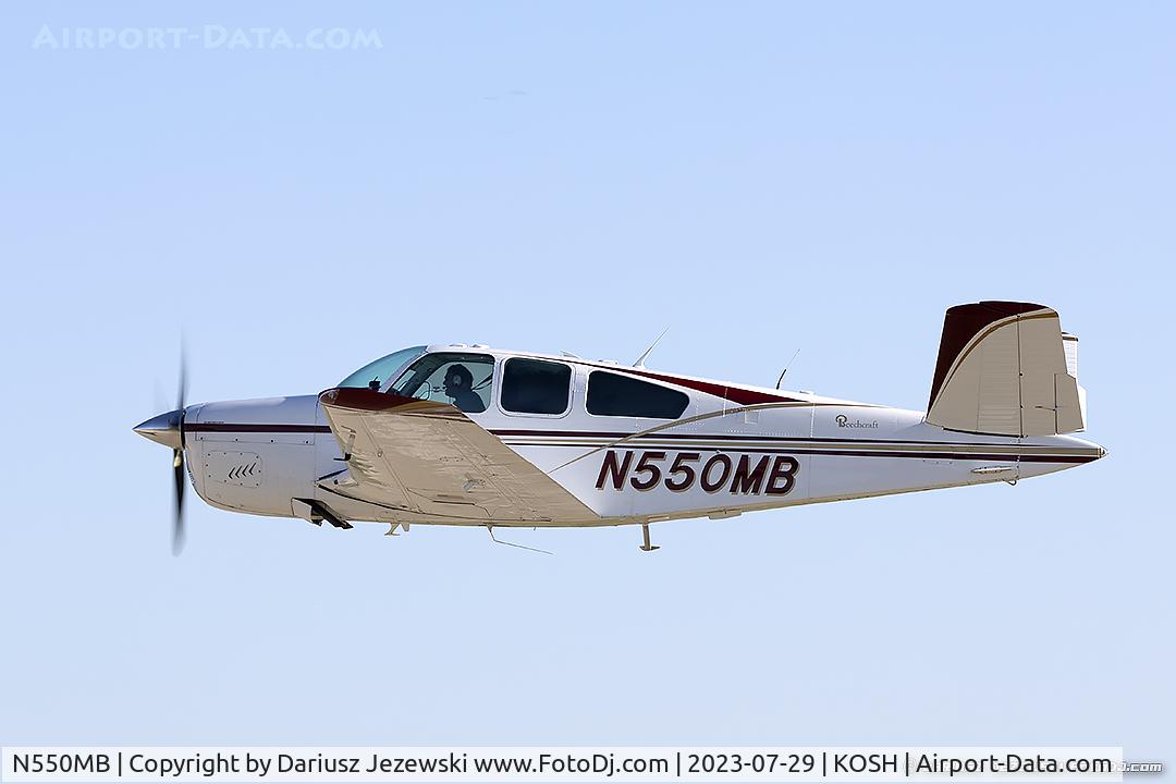N550MB, 1964 Beech S35 Bonanza C/N D-7610, Beech S35 Bonanza  C/N D-7610, N550MB