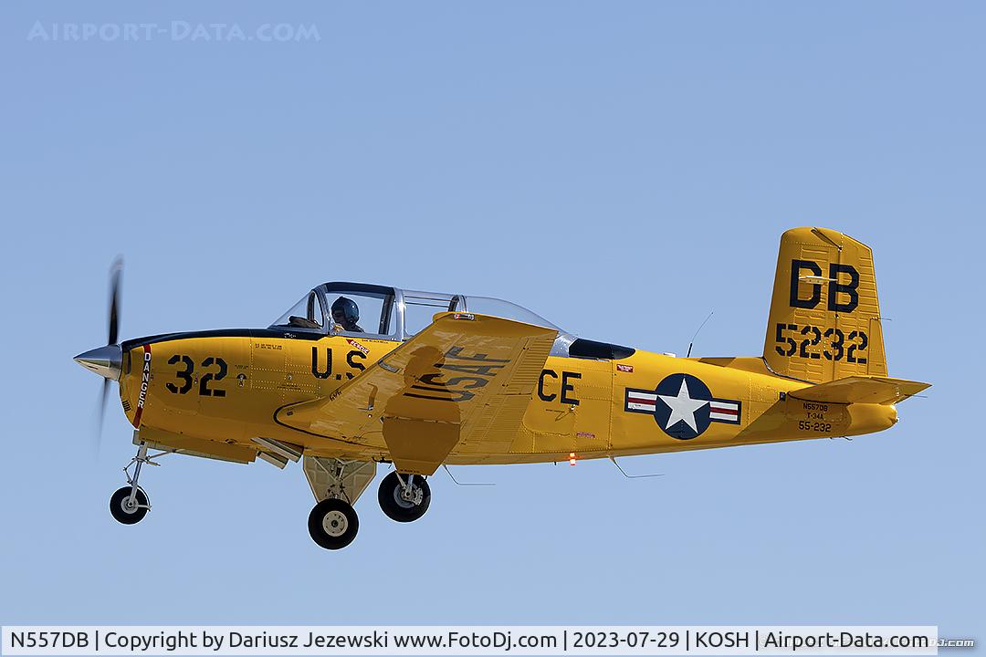 N557DB, 1955 Beech T-34A Mentor Mentor C/N G-789, Beech A45(T-34A) Mentor  C/N G-789, N557DB