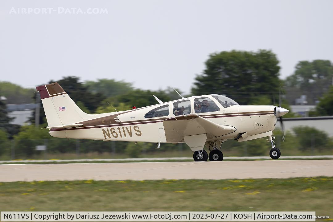 N611VS, 1968 Beech E33A Bonanza C/N CE-205, Beech E33A Bonanza  C/N CE-205, N611VS
