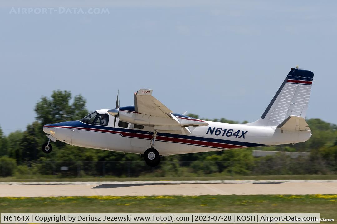 N6164X, 1961 Aero Commander 500-B C/N 500B-1012-33, Aero Commander 500-B  C/N 500B-1012-33, N6164X