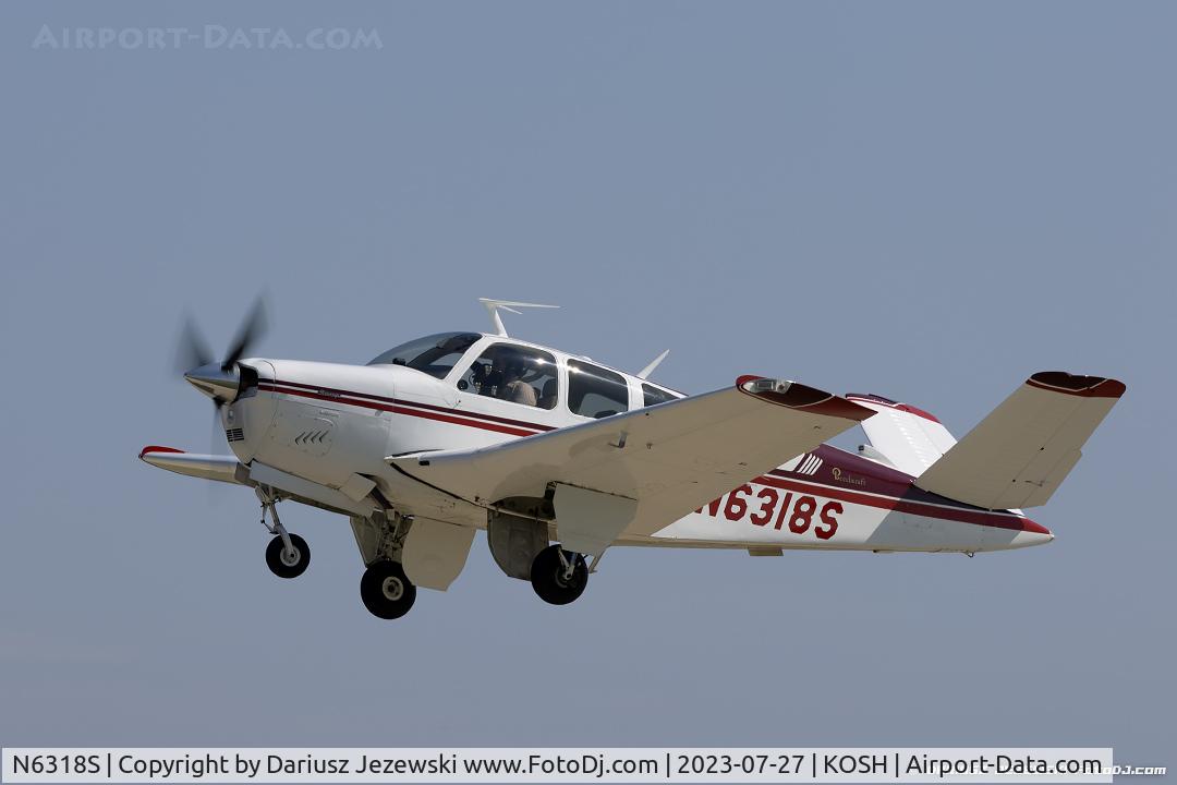 N6318S, 1975 Beech V35B Bonanza C/N D-9829, Beech F35 Bonanza  C/N D-9829, N6318S