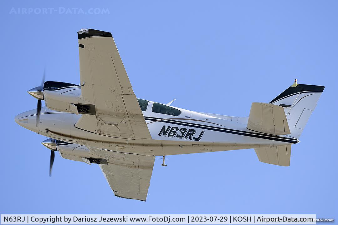 N63RJ, 1974 Beech 95-B55 Baron Baron C/N TC-1804, Beech 95-B55 Baron  C/N TC-1804, N63RJ