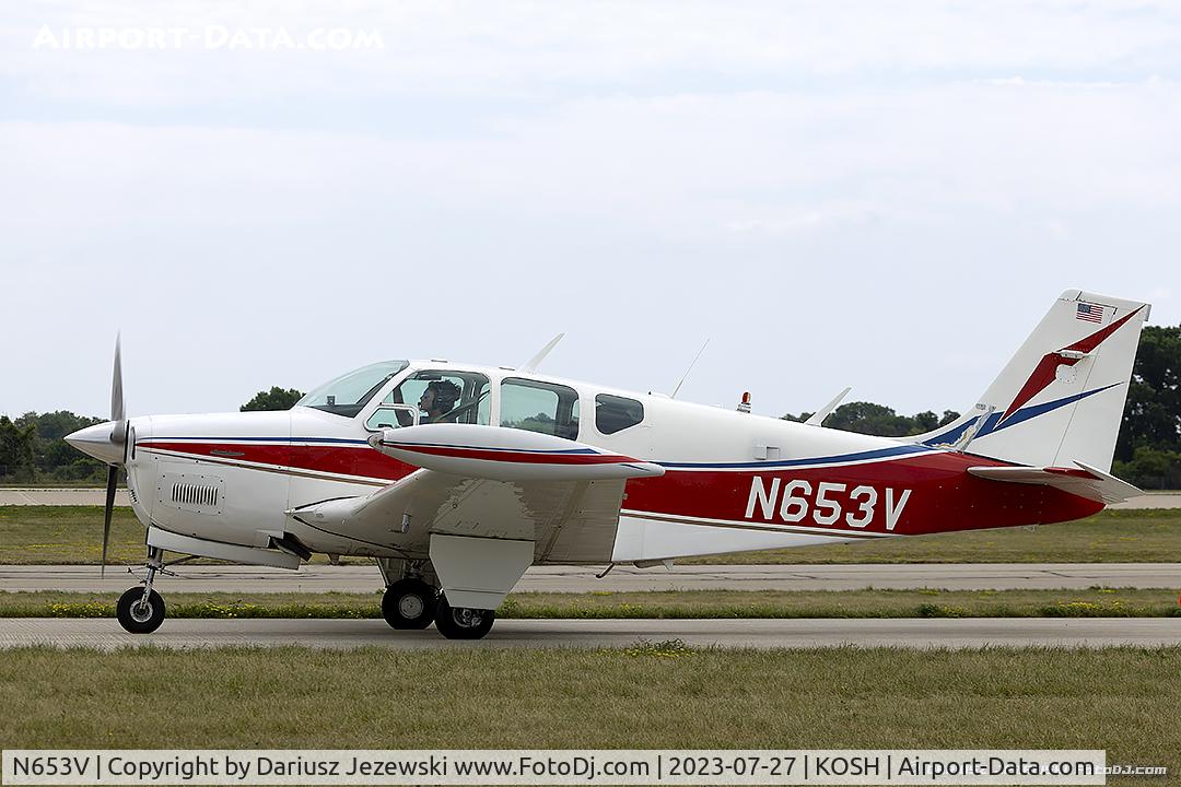 N653V, 1960 Beech 35-33 Debonair C/N CD-53, Beech 35-33 Debonair  C/N CD-53, N653V
