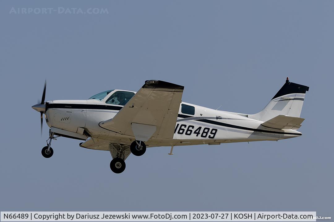 N66489, 1983 Beech A36 Bonanza 36 C/N E-2073, Beech A36 Bonanza  C/N E-2073, N66489