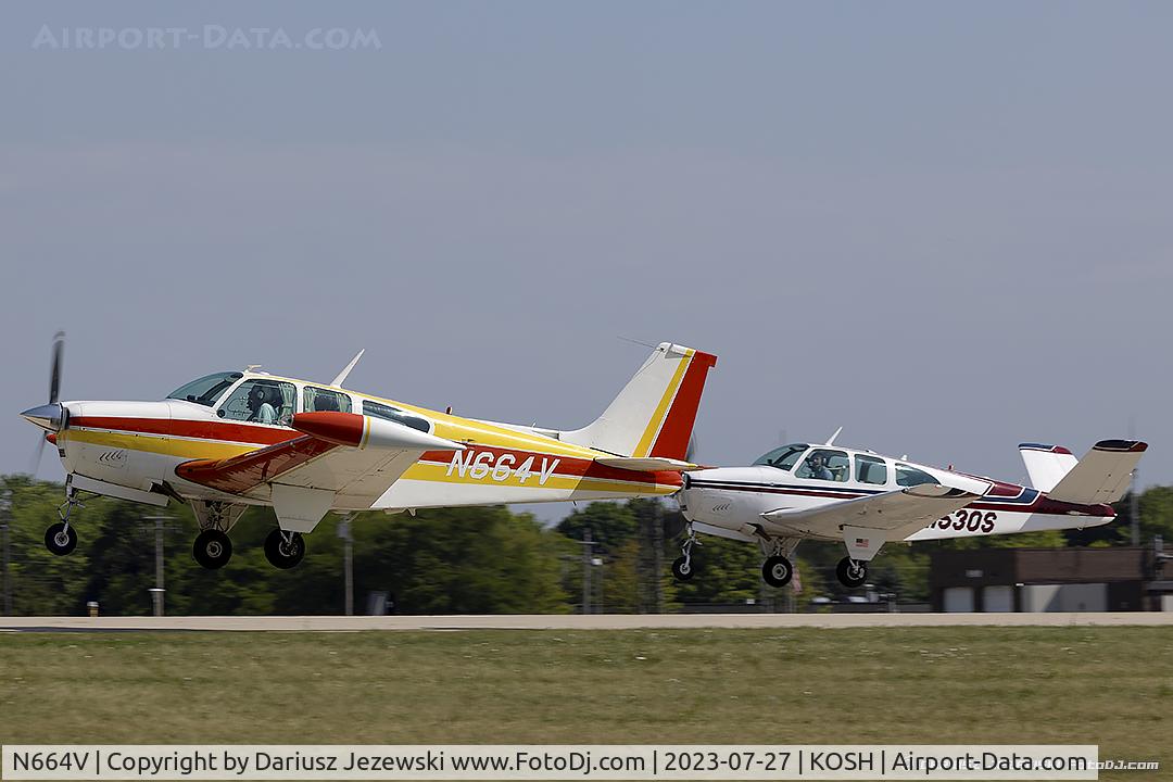 N664V, 1960 Beech 35-A33 Debonair C/N CD-239, Beech 35-A33 Debonair  C/N CD-239, N664V