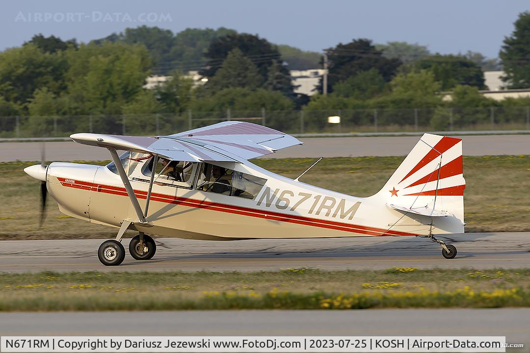 N671RM, 2002 American Champion 7GCAA Citabria Citabria C/N AC-263, American Champion 7GCAA Citabria  C/N 463-2002, N671RM