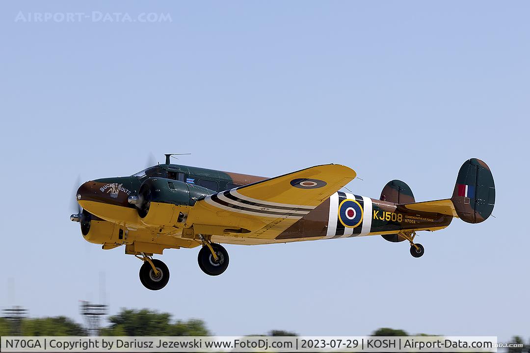 N70GA, 1946 Beech D18S C/N A-177, Beech D18S 