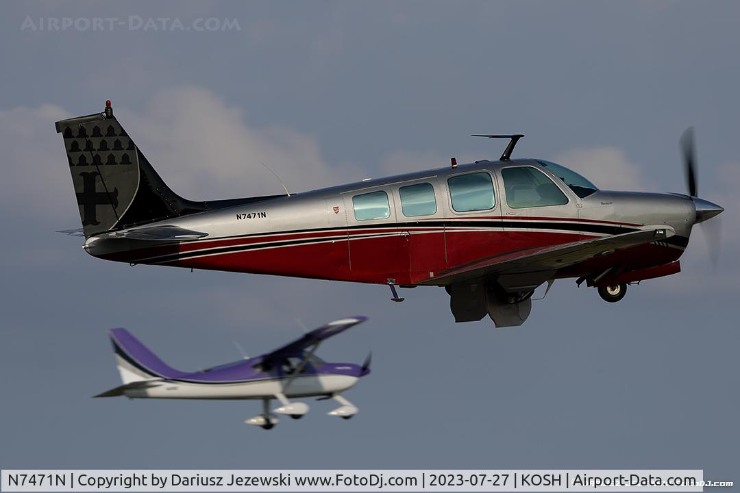 N7471N, 1968 Beech 36 Bonanza C/N E-31, Beech 36 Bonanza  C/N E-31, N7471N