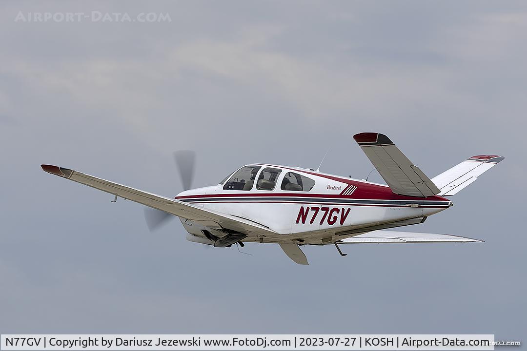 N77GV, 1964 Beech S35 Bonanza C/N D-7693, Beech S35 Bonanza  C/N D-7693, N77GV