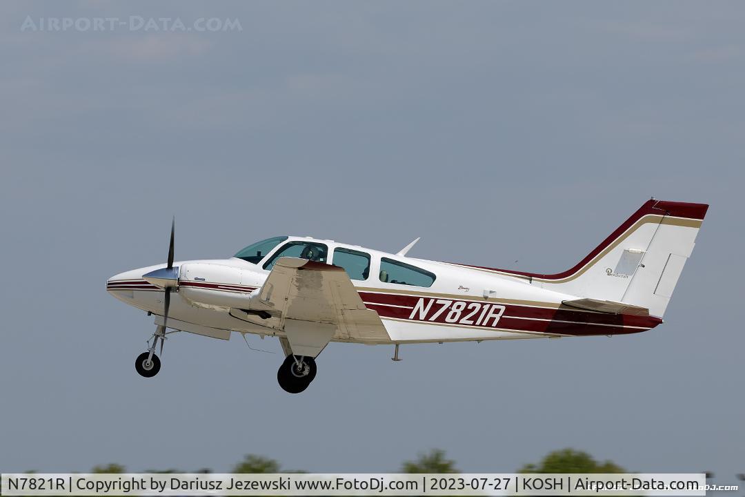 N7821R, 1968 Beech 95-B55 (T42A) Baron C/N TC-1196, Beech 95-B55 Baron  C/N TC-1196, N7821R