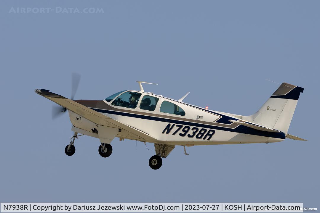 N7938R, 1969 Beech E33 Bonanza C/N CD-1212, Beech E33 Bonanza  C/N CD-1212, N7938R